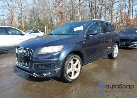 2012 Audi Q7 3.0T S Line Prestige из США, поврежденный, VIN WA1DGAFE4CD009149